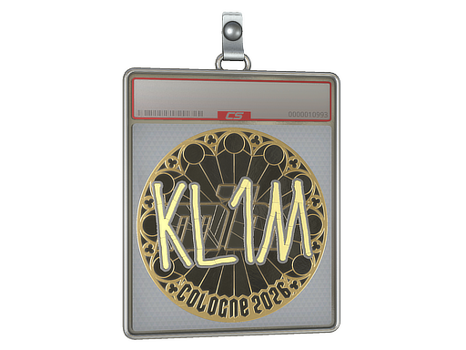 Sticker Slab | kl1m (Gold) | Cologne 2026