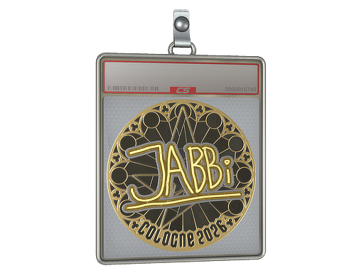 Sticker Slab | jabbi (Gold) | Cologne 2026