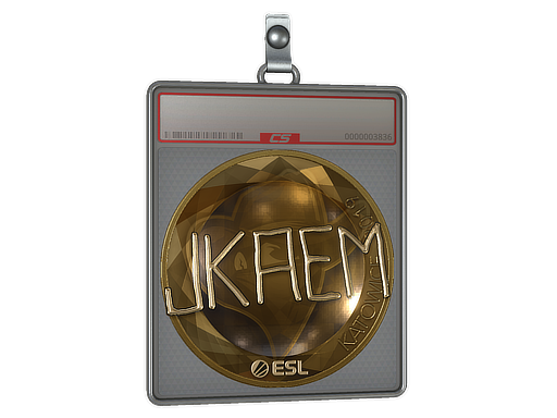 Sticker Slab | jkaem (Gold) | Katowice 2019