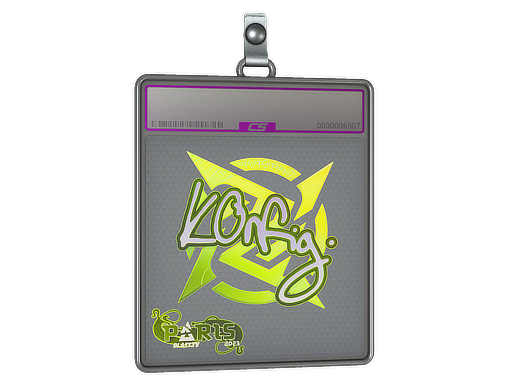 Sticker Slab | k0nfig (Holo) | Paris 2023