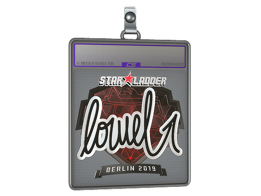 Sticker Slab | loWel (Foil) | Berlin 2019