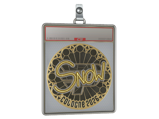 Sticker Slab | snow (Gold) | Cologne 2026