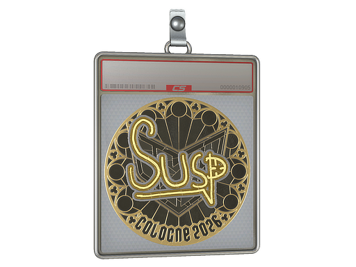 Sticker Slab | susp (Gold) | Cologne 2026