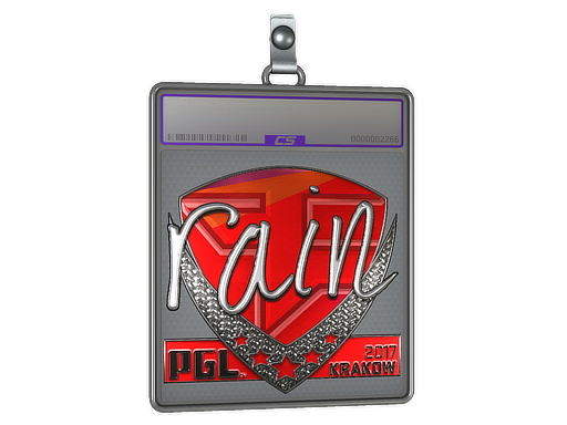 Sticker Slab | rain (Foil) | Krakow 2017