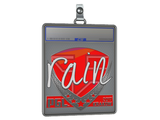 Sticker Slab | rain | Krakow 2017