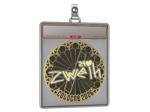 Sticker Slab | zweih (Gold) | Cologne 2026