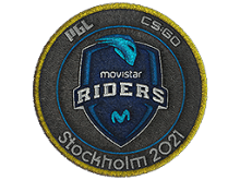 Patch | Movistar Riders | Stockholm 2021