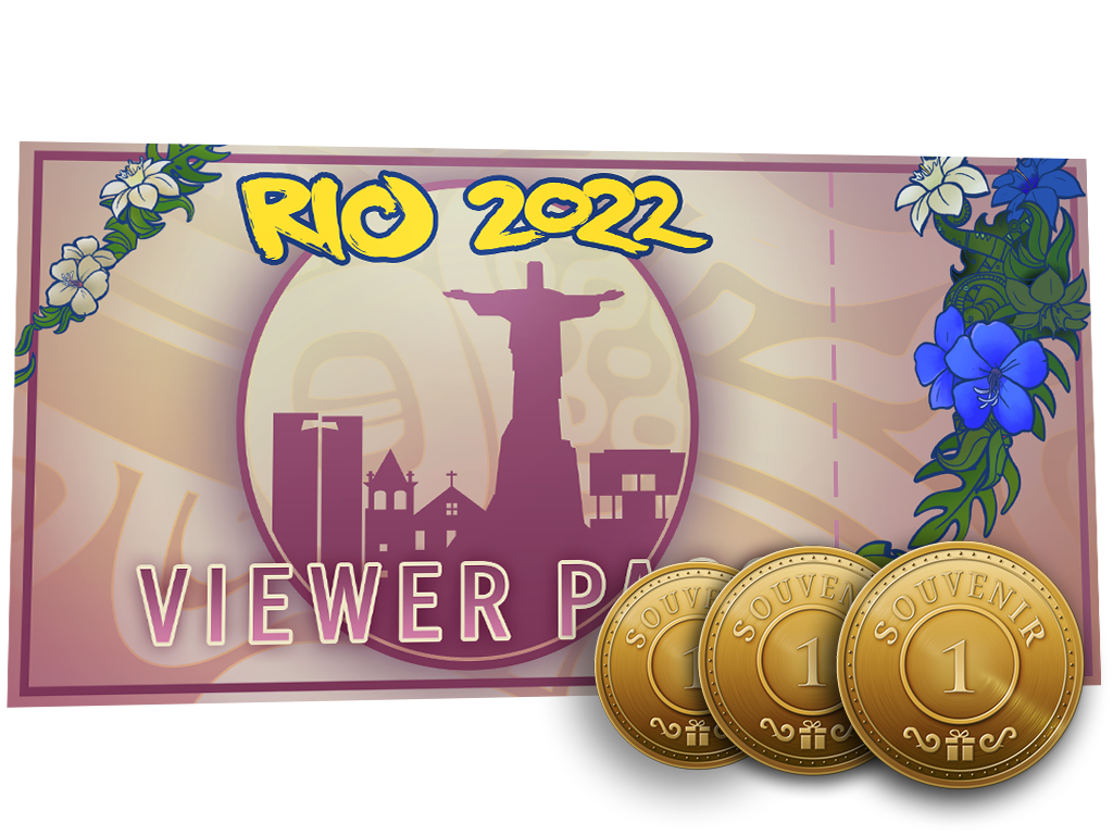 Rio 2022 Viewer Pass + 3 Souvenir Tokens