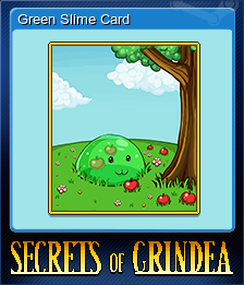 Green Slime Card